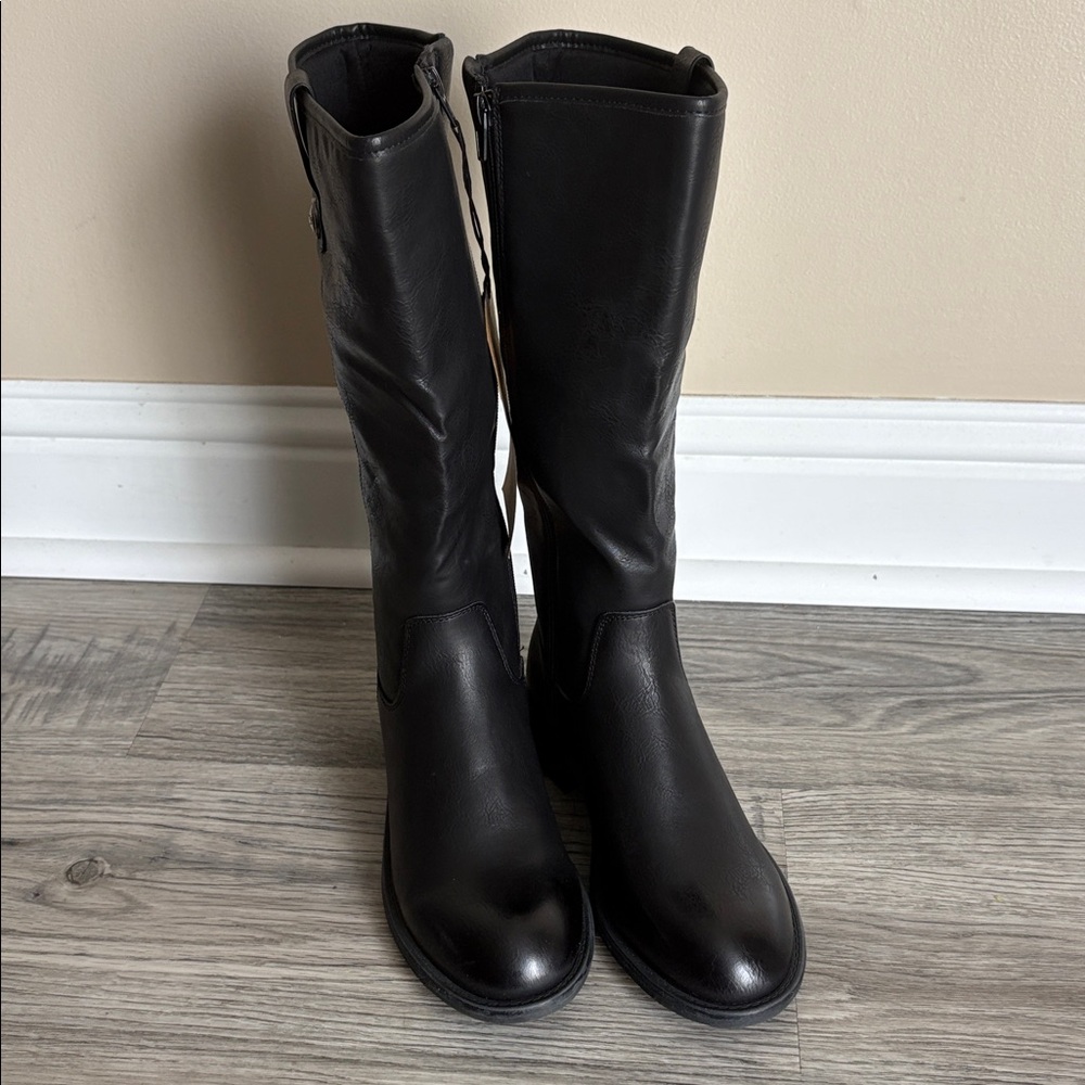 Frye and Co. Charlize Stacked heel riding boots NEW - Picture 13 of 16